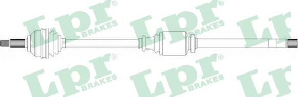 LPR DS39237 - Antriebswelle alexcarstop-ersatzteile.com