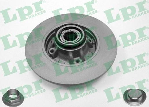 LPR P1011PRCA - Bremsscheibe alexcarstop-ersatzteile.com