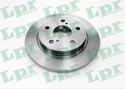 LPR T2049P - Bremsscheibe alexcarstop-ersatzteile.com