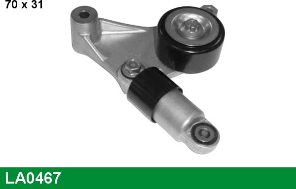 LUCAS LA0467 - Riemenspanner, Keilrippenriemen alexcarstop-ersatzteile.com