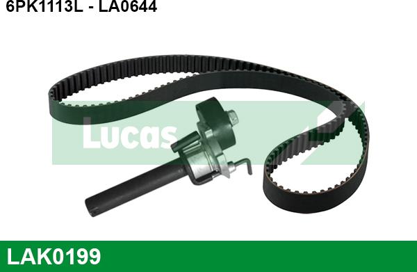 LUCAS LAK0199 - Keilrippenriemensatz alexcarstop-ersatzteile.com