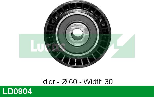 LUCAS LD0904 - Spannrolle, Zahnriemen alexcarstop-ersatzteile.com