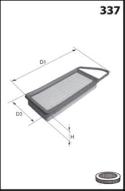 LUCAS LFAF280 - Luftfilter alexcarstop-ersatzteile.com