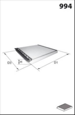 LUCAS LFCP108 - Filter, Innenraumluft alexcarstop-ersatzteile.com