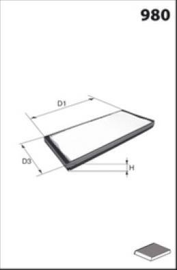 LUCAS LFCP230 - Filter, Innenraumluft alexcarstop-ersatzteile.com