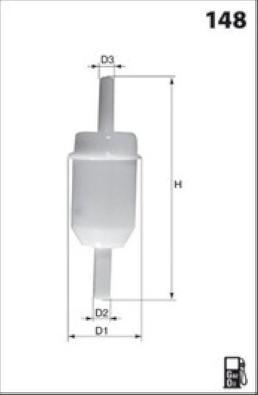 LUCAS LFDF279 - Kraftstofffilter alexcarstop-ersatzteile.com