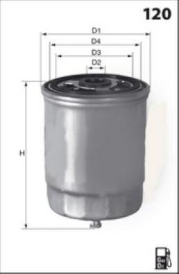 LUCAS LFDS160X - Kraftstofffilter alexcarstop-ersatzteile.com