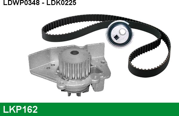 LUCAS LKP162 - Wasserpumpe + Zahnriemensatz alexcarstop-ersatzteile.com