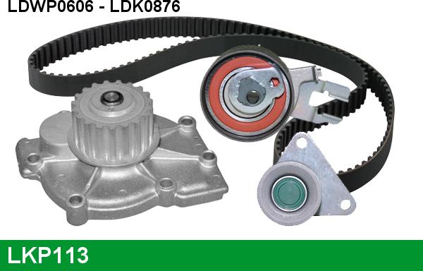 LUCAS LKP113 - Wasserpumpe + Zahnriemensatz alexcarstop-ersatzteile.com