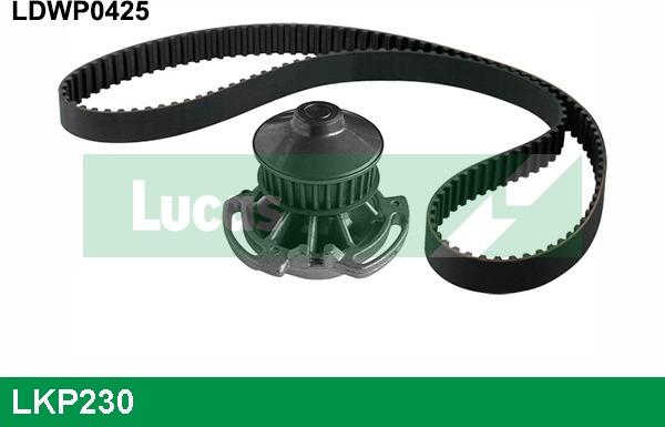 LUCAS LKP230 - Wasserpumpe + Zahnriemensatz alexcarstop-ersatzteile.com