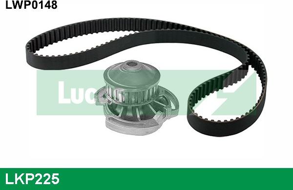 LUCAS LKP225 - Wasserpumpe + Zahnriemensatz alexcarstop-ersatzteile.com