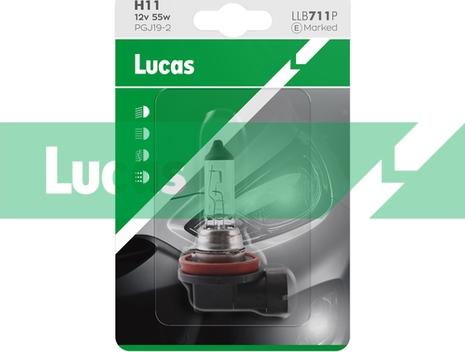 LUCAS LLB711P - Glühlampe, Fernscheinwerfer alexcarstop-ersatzteile.com