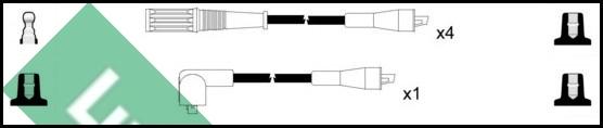 LUCAS LUC4408 - Zündleitungssatz alexcarstop-ersatzteile.com
