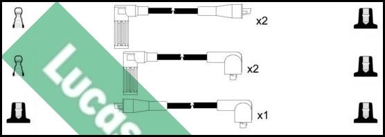 LUCAS LUC4068 - Zündleitungssatz alexcarstop-ersatzteile.com