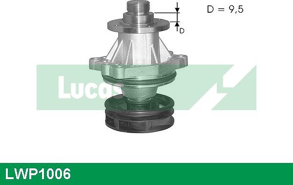 LUCAS LWP1006 - Wasserpumpe alexcarstop-ersatzteile.com