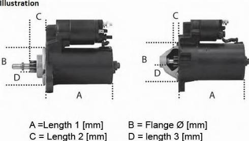 Lucas Electrical LRS01380 - Starter alexcarstop-ersatzteile.com