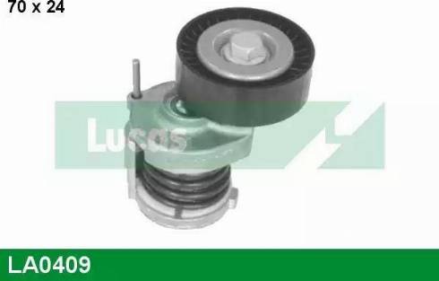 Lucas Engine Drive LA0409 - Riemenspanner, Keilrippenriemen alexcarstop-ersatzteile.com