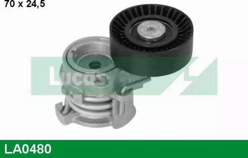 Lucas Engine Drive LA0480 - Riemenspanner, Keilrippenriemen alexcarstop-ersatzteile.com