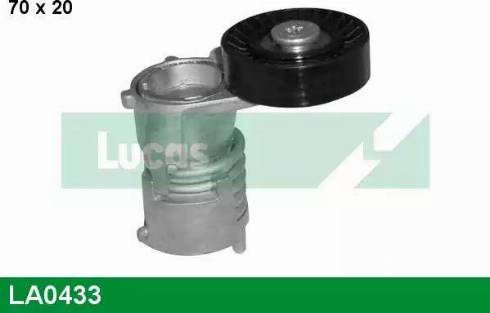 Lucas Engine Drive LA0433 - Riemenspanner, Keilrippenriemen alexcarstop-ersatzteile.com