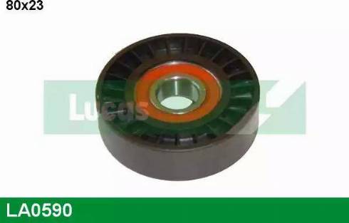 Lucas Engine Drive LA0590 - Umlenk / Führungsrolle, Keilrippenriemen alexcarstop-ersatzteile.com