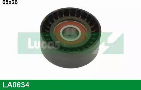 Lucas Engine Drive LA0634 - Umlenk / Führungsrolle, Keilrippenriemen alexcarstop-ersatzteile.com