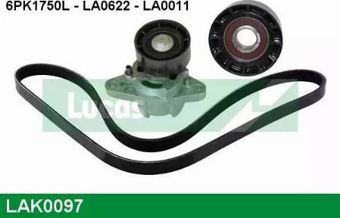 Lucas Engine Drive LAK0097 - Keilrippenriemensatz alexcarstop-ersatzteile.com