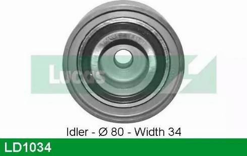 Lucas Engine Drive LD1034 - Spannrolle, Zahnriemen alexcarstop-ersatzteile.com