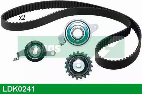 Lucas Engine Drive LDK0241 - Zahnriemensatz alexcarstop-ersatzteile.com