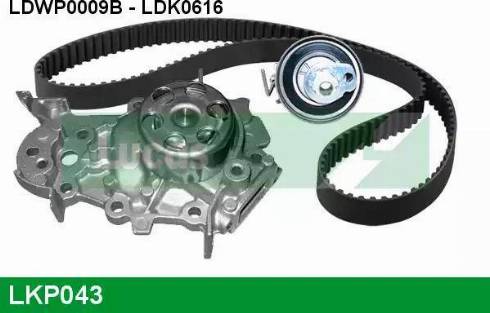 Lucas Engine Drive LKP043 - Wasserpumpe + Zahnriemensatz alexcarstop-ersatzteile.com