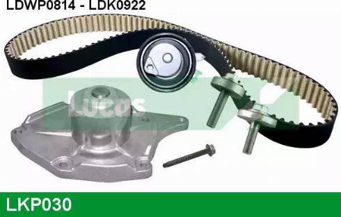 Lucas Engine Drive LKP030 - Wasserpumpe + Zahnriemensatz alexcarstop-ersatzteile.com