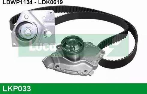 Lucas Engine Drive LKP033 - Wasserpumpe + Zahnriemensatz alexcarstop-ersatzteile.com