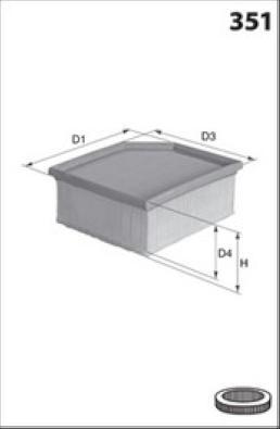 Lucas Filters LFAF669 - Luftfilter alexcarstop-ersatzteile.com