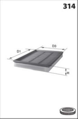 Lucas Filters LFAF234 - Luftfilter alexcarstop-ersatzteile.com