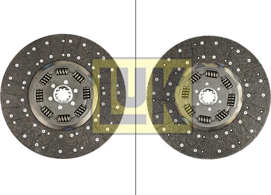 LUK 343 0061 10 - Kupplungsscheibe alexcarstop-ersatzteile.com