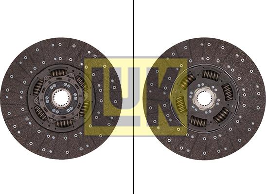 LUK 343 0192 10 - Kupplungsscheibe alexcarstop-ersatzteile.com