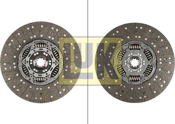 LUK 343 0150 10 - Kupplungsscheibe alexcarstop-ersatzteile.com