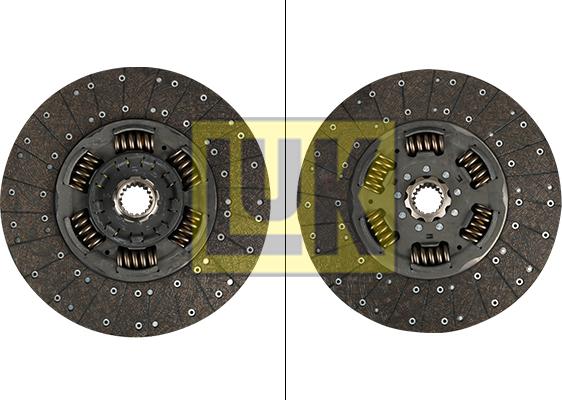 LUK 343 0189 10 - Kupplungsscheibe alexcarstop-ersatzteile.com