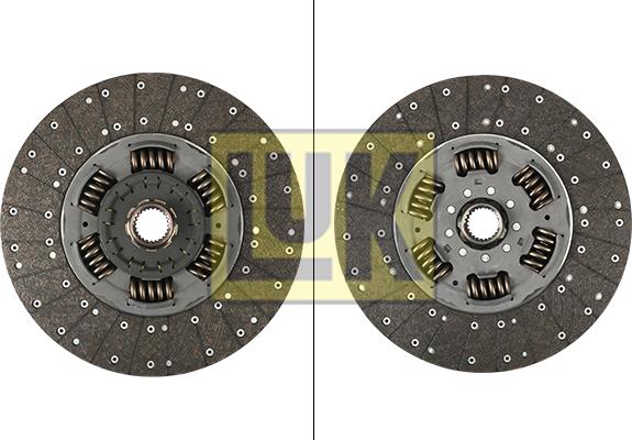 LUK 343 0248 10 - Kupplungsscheibe alexcarstop-ersatzteile.com