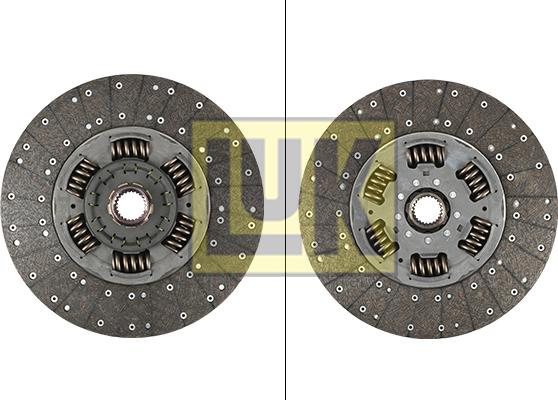 LUK 343 0256 10 - Kupplungsscheibe alexcarstop-ersatzteile.com