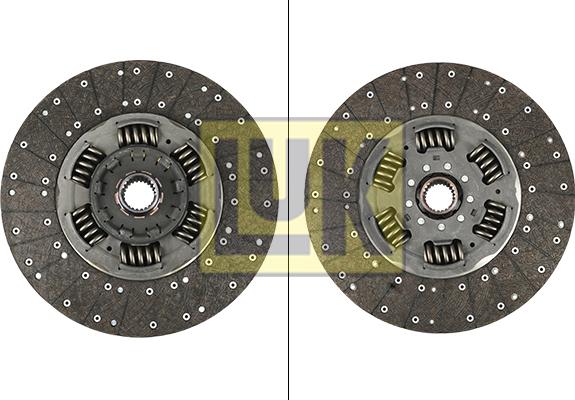 LUK 343 0252 10 - Kupplungsscheibe alexcarstop-ersatzteile.com