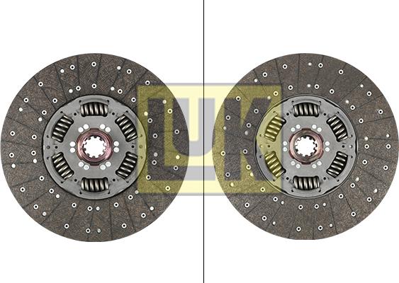 LUK 343 0205 10 - Kupplungsscheibe alexcarstop-ersatzteile.com