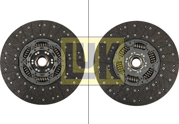 LUK 343 0203 10 - Kupplungsscheibe alexcarstop-ersatzteile.com