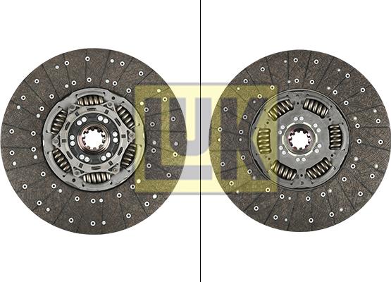 LUK 343 0202 10 - Kupplungsscheibe alexcarstop-ersatzteile.com