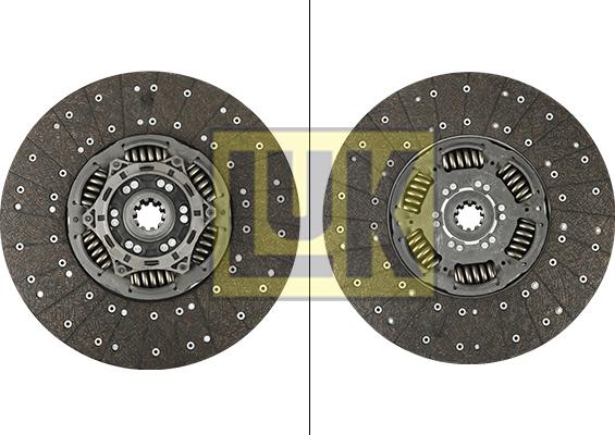 LUK 343 0215 10 - Kupplungsscheibe alexcarstop-ersatzteile.com