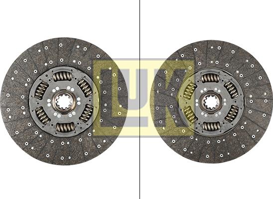 LUK 343 0217 10 - Kupplungsscheibe alexcarstop-ersatzteile.com