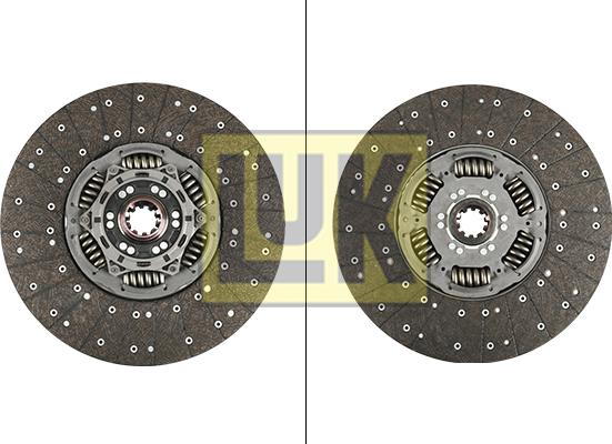 LUK 343 0229 10 - Kupplungsscheibe alexcarstop-ersatzteile.com