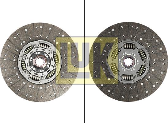 LUK 343 0221 10 - Kupplungsscheibe alexcarstop-ersatzteile.com