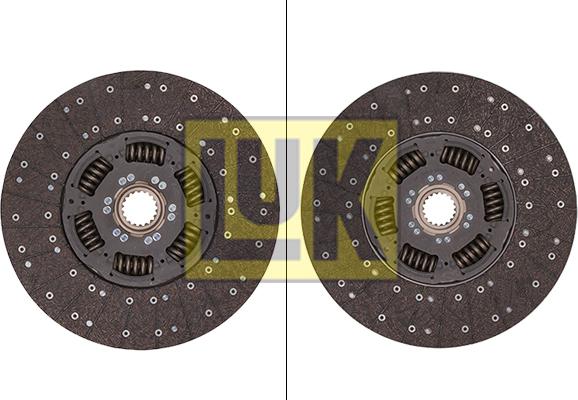 LUK 343 0222 10 - Kupplungsscheibe alexcarstop-ersatzteile.com