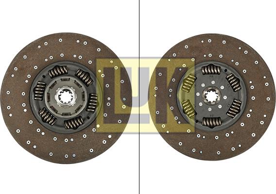 LUK 343 0227 10 - Kupplungsscheibe alexcarstop-ersatzteile.com