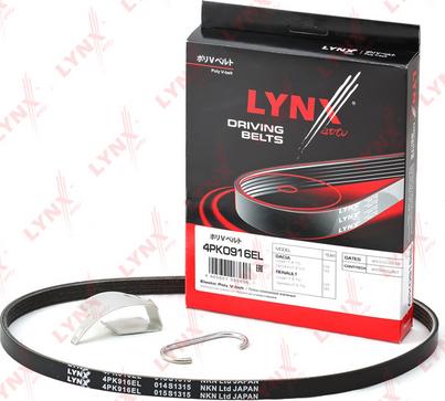 LYNXauto 4PK0916EL - Keilrippenriemen alexcarstop-ersatzteile.com